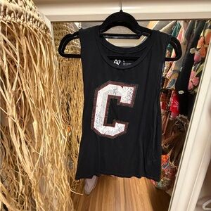 Alta Gracia Black Graphic Tee - College of Charleston